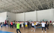 贵州民族大学“韵动向黔”学生实践团赴镇远县推广民族健身操