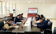 董强副校长出席校党委第五轮巡察第三巡察组巡察体育与健康学院党委情况反馈会
