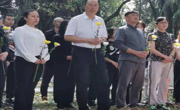 缅怀革命先烈 传承红色基因—体育与健康学院开展“学党史 感党恩 跟党走”主题实践活动