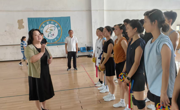 杨楠看望慰问我校备战省民运会集训师生